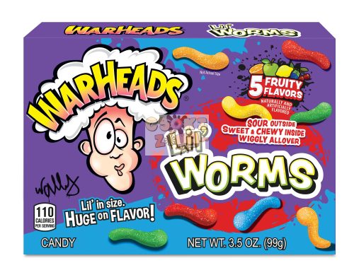 WarHeads Lil's Worms 99g Szav. idő: 2025.08.31.