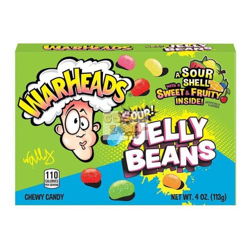 WarHeads  Sour Jelly Beans 113g