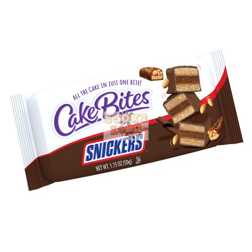 Snickers Cake Bites 50g (12) Szav. idő: 2025.09.16.