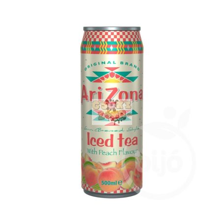 Arizona Fekete tea Barack 0,5l DRS  Szav.idő:2027.08.31.