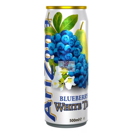 Arizona Fehér tea áfonya körte 0,5l DRS Szav.idő:2027.08.31.