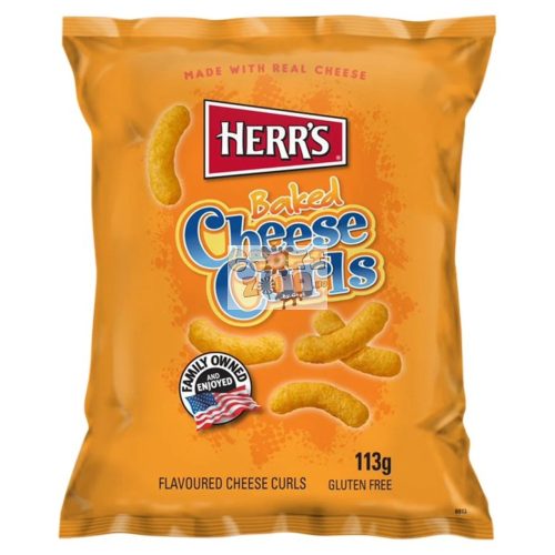 Herr's Baked Cheese Curls 113g