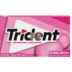  Trident rágógumi bubblegum 14 db-os (12db/karton) Szav. idő: 2027.02.12.