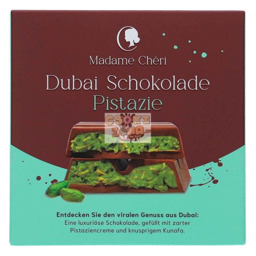 Madame Chéri Dubai csokoládé pisztáciás 100g