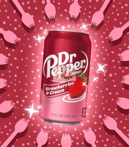 Dr Pepper Strawberry&Cream 355ml (12) Szav. idő: 2025.12.1.