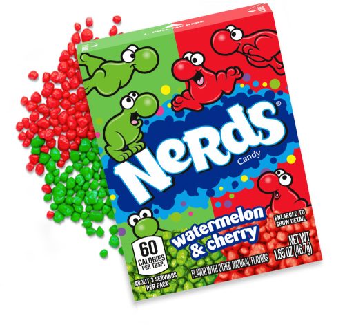 Nerds dinnye-cseresznye drazsé 46,7g