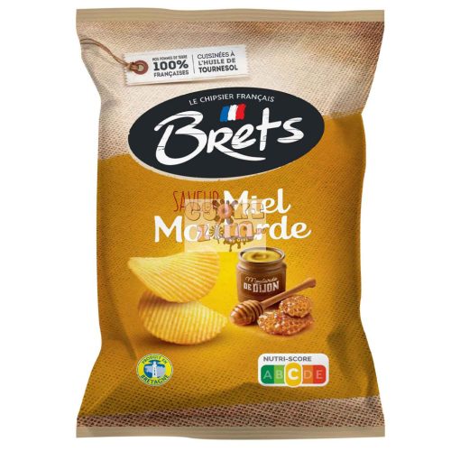 Brets mézes mustáros chips 125g Szav. 2025.04.16.
