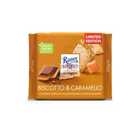 Ritter Sport Tejcsoki keksz&karamell 100g (11) Szav.idő: 2026.07.19