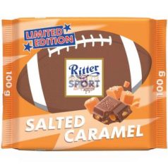   Ritter Sport Sós karamellás tejcsokoládé 100g Szav. idő: 2026.10.15.