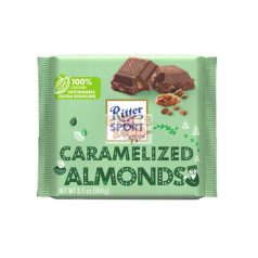   Ritter Sport Tejcsoki karamellizált mandulával 100g (12) Szav.idő: 2026.07.04