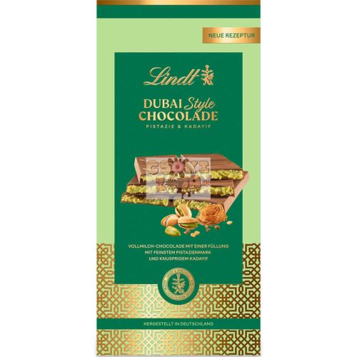 Lindt Dubai csokoládé 145g  Szav.idő: 2025.06.30.