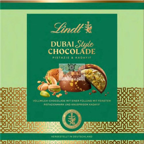Lindt Dubai praliné 90g Szav. idő: 2025.07.31.