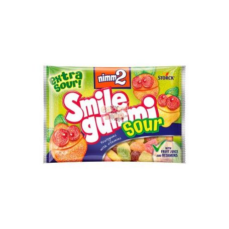 Nimm2 smilegummi savanyú gumicukor 100g (24) Szav.idő:2026.08.31.