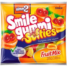   Nimm2 smilegummi softies fruitmix 90g (28) Szav.idő:2026.08.31.