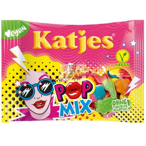 Katjes Pop Mix vegán gumicukor 175g Szav. idő: 2026.06.30.