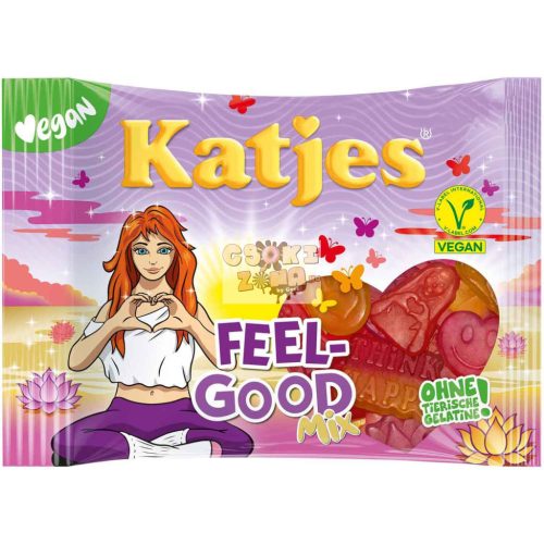 Katjes Feel-Good Mix vegán gumicukor 175g Szav. idő: 2026.05.31.