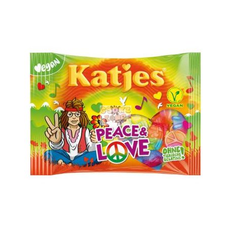 Katjes Peace & Love vegán gumicukor 175g Szav. idő: 2026.06.30.