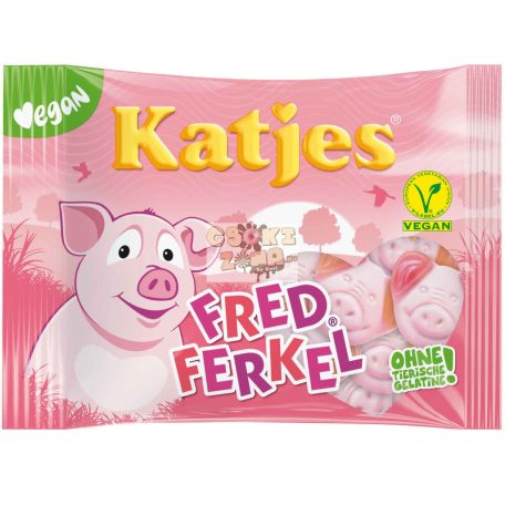 Katjes Fred Ferkel vegán gumicukor 175g Szav. idő: 2026.06.30.