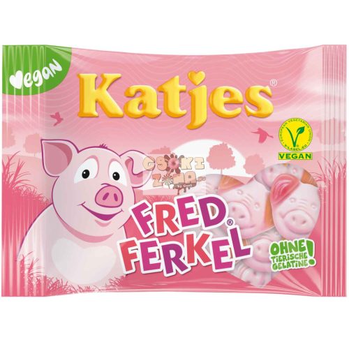 Katjes Fred Ferkel vegán gumicukor 175g Szav. idő: 2026.06.30.