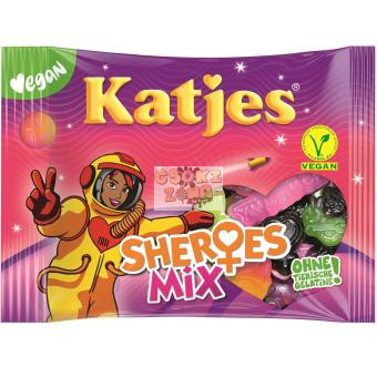 Katjes Sheroes Mix vegán gumicukor 175g Szav. idő: 2026.01.31.