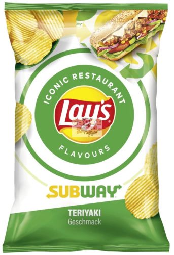 Lay's Subway Teriyaki chips 150g (9db/karton)