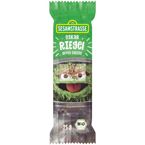 Szezám utca Oskar almás-banános BIO zabszelet 25g  Szav.idő: 2025.06.18.