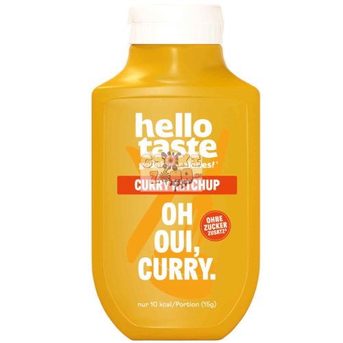 Hello taste Curry ketchup 329g Szav. idő:2026.03.27