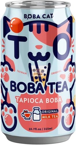 Boba Cat Tapioca Boba milk tea 325ml