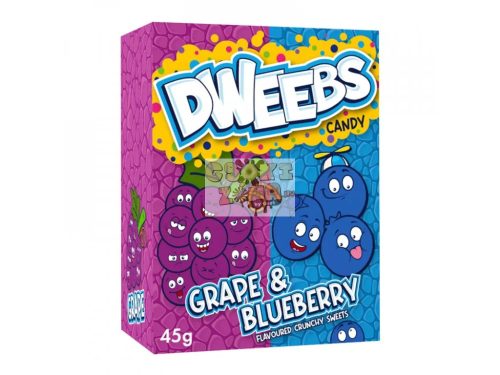 Dweebs szőlő-áfonya ízű cukorka 45g