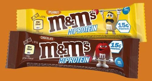 M&M's Hi protein szelet mogyorós 51g