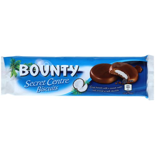 Bounty keksz krémes töltettel 132g