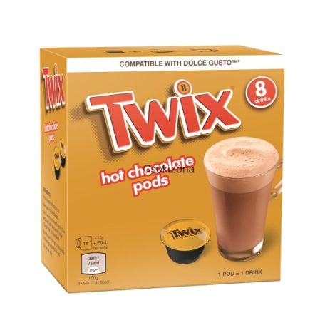 Twix forró csokoládé Dolce Gusto 8x15g Szav. idő: 2026.08.31.