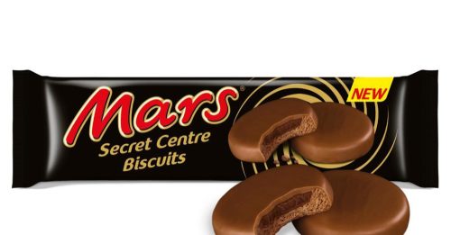 Mars keksz karamellkrémes töltettel 132g