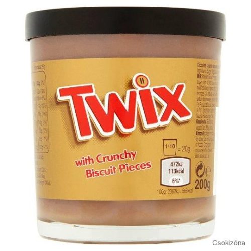 Twix csokoládékrém 200 g Szav. idő: 2026.01.17.