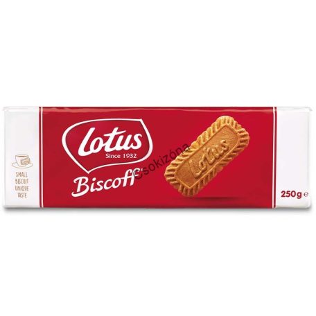 Lotus Biscoff keksz 250 g (8) Szav. idő: 2026.10.02.