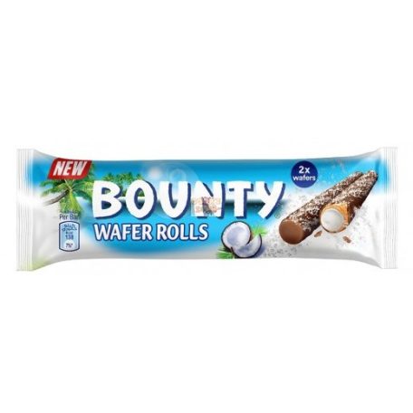 Bounty wafer rolls 23,4g (12) Szav. idő: 2026.08.21.