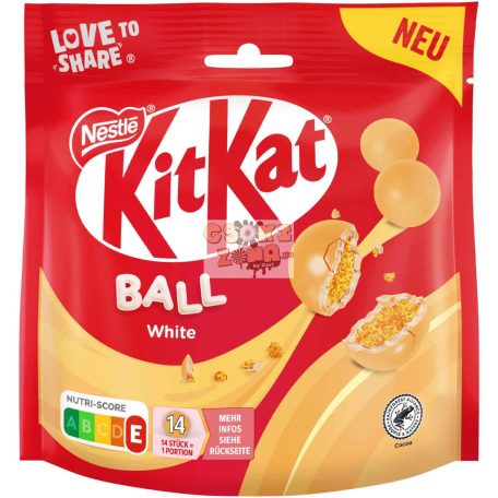 KitKat Balls White 130g Szav.idő:2026.09.30.
