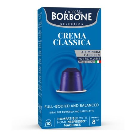 Caffe Borbone Classica Nespresso kapszula 10 db-os Szav.idő:2026.01.