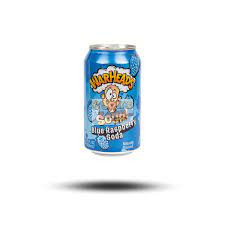 Warheads Blue Raspberry Sour Soda 330ml (12)