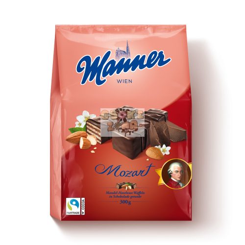 Manner Mozart marcipános ostya 300g Szav. 2024.12.12.
