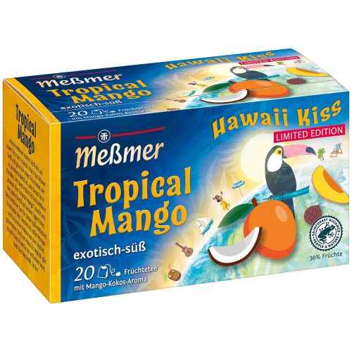 Messmer Hawaii Kiss mangós trópusi gyümölcstea 20db